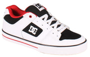 DC Pure Shoe - White / Black / Red