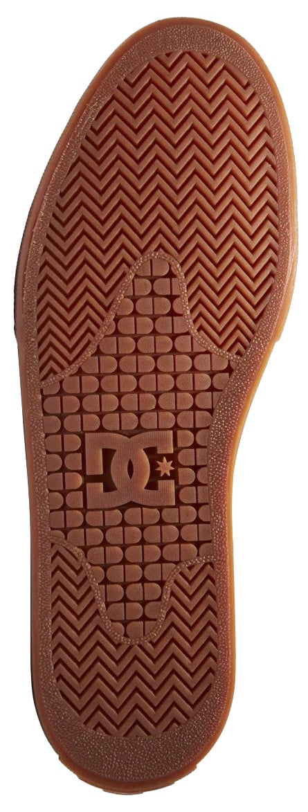 DC Manual Shoe - Black / Gum – sole view