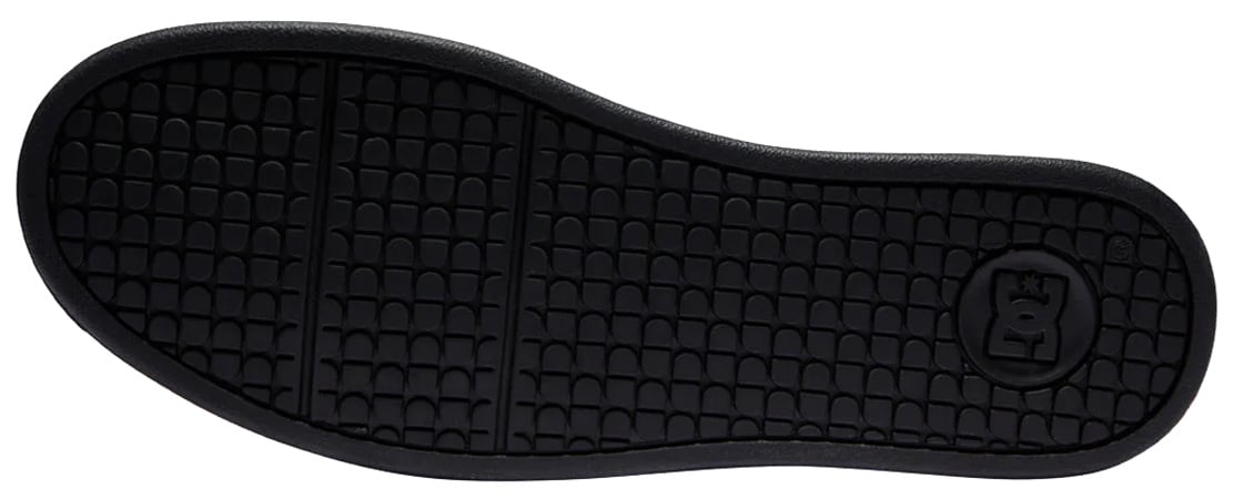 DC Net Shoe - Black / Grey / Black – sole view