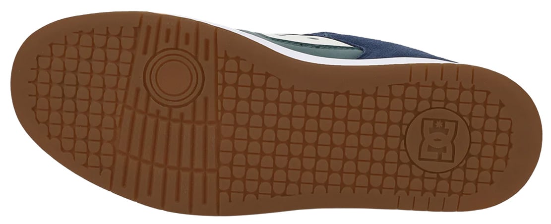 DC Manteca Shoe - Navy / White – sole view