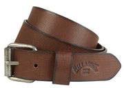 Billabong Daily Leather Belt - Brown, front view