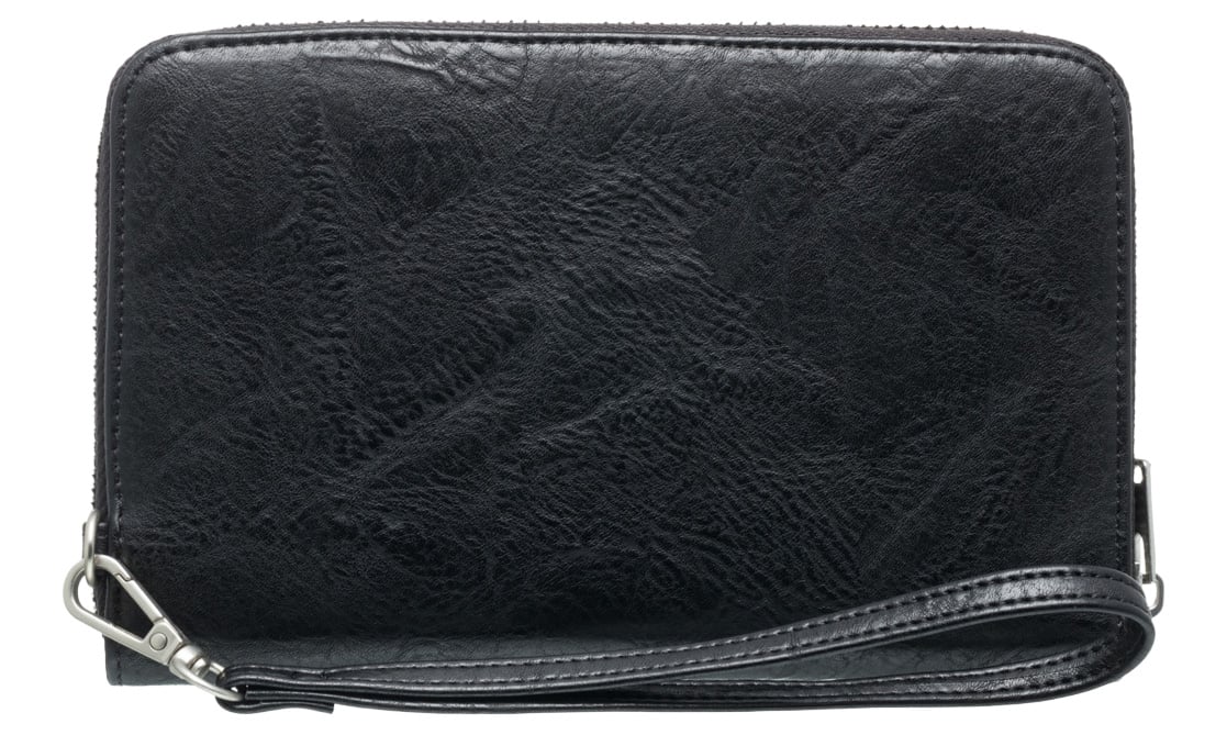 Roxy Back In Brooklyn Zipper Wallet - Anthracite – back view
