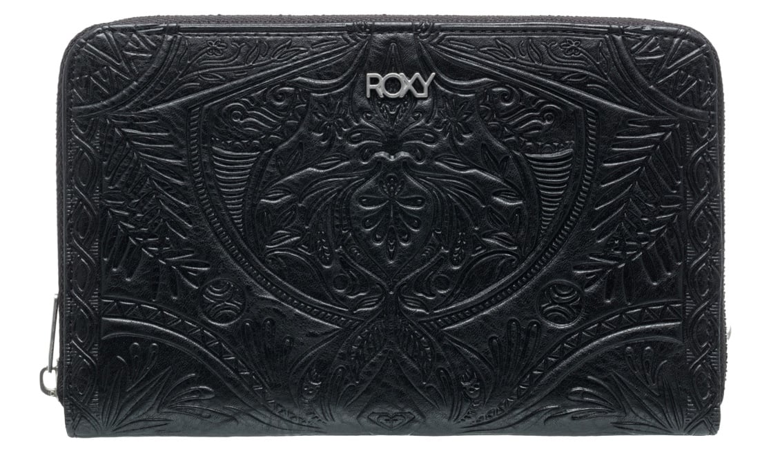 Roxy Back In Brooklyn Zipper Wallet - Anthracite