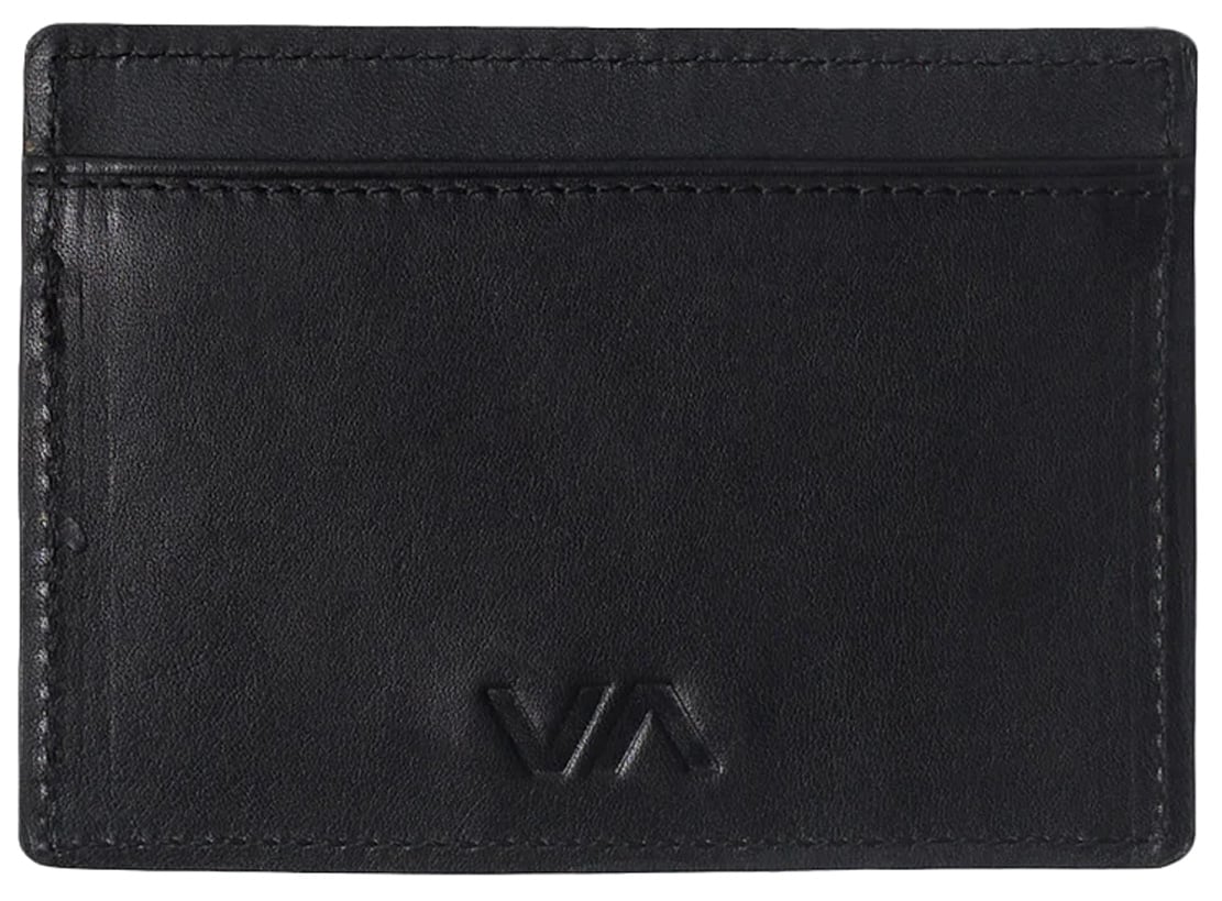 RVCA Balboa Card Wallet - Black – back view