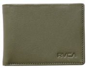RVCA August Bi-Fold Wallet - Olive