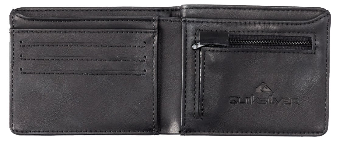 Quiksilver Slim Rays Bi-Fold Wallet - Black – alternate view 1