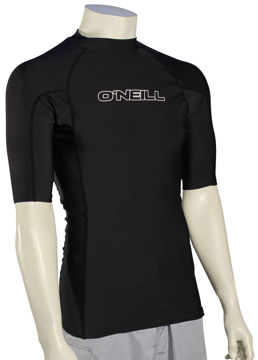 O'Neill Basic Skins SS Rash Guard - Black