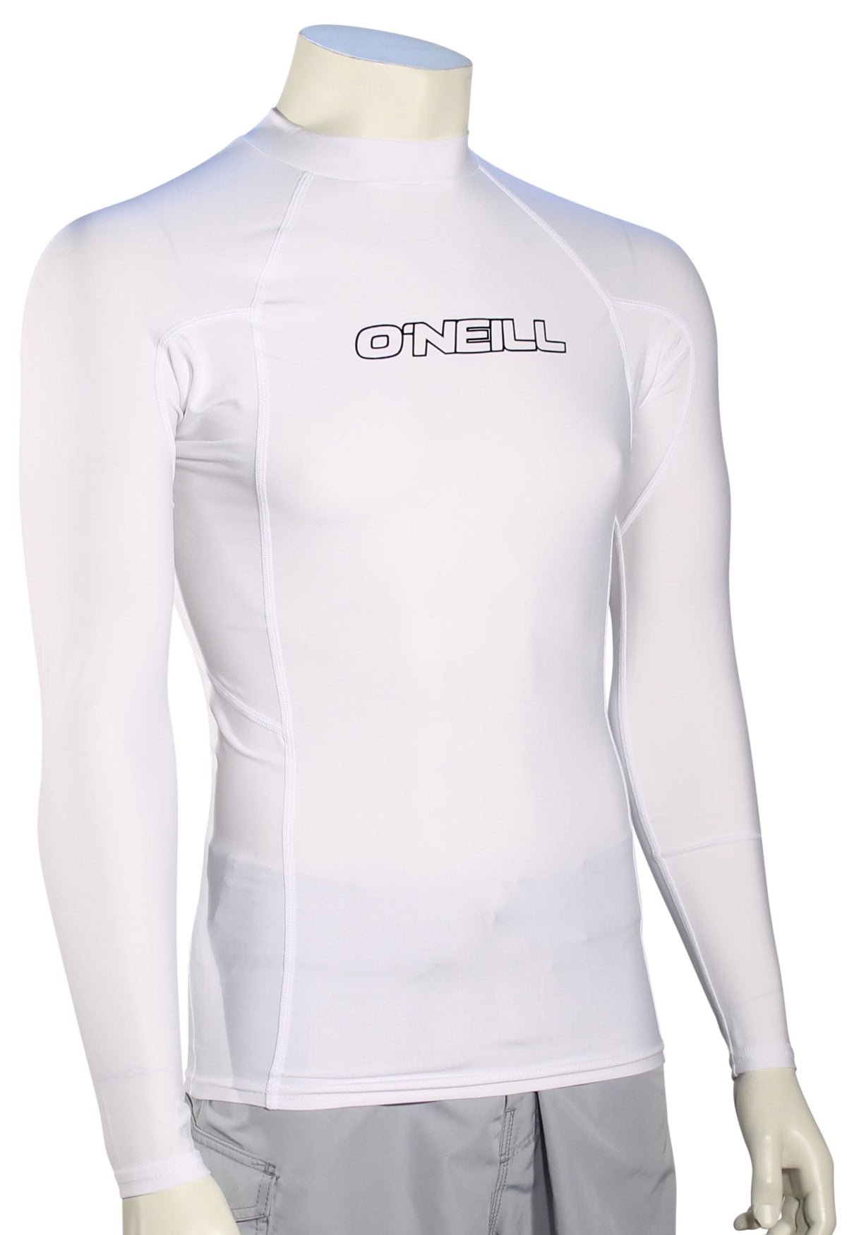 O'Neill Basic Skins LS Rash Guard - White