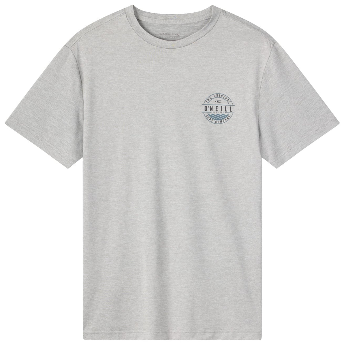 O'Neill TRVLR Paradise SS Surf Shirt - Heather Grey