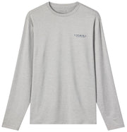 O'Neill TRVLR Stacked LS Surf Shirt - Heather Grey