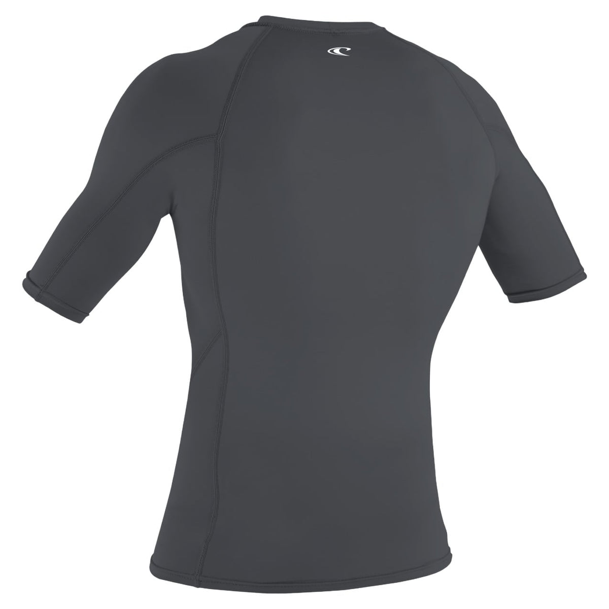 O'Neill Basic Skins SS Rash Guard - Graphite – back view