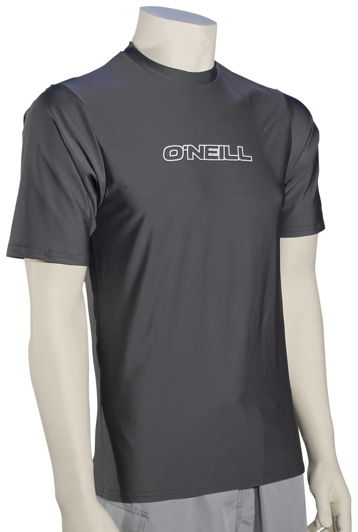 O'Neill Basic Skins SS Surf Shirt - Smoke