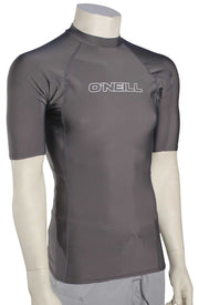 O'Neill Basic Skins SS Rash Guard - Smoke