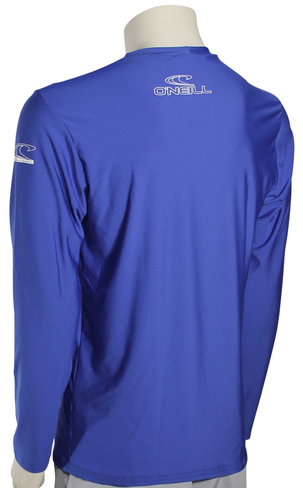 O'Neill Basic Skins LS Surf Shirt - Pacific – back view