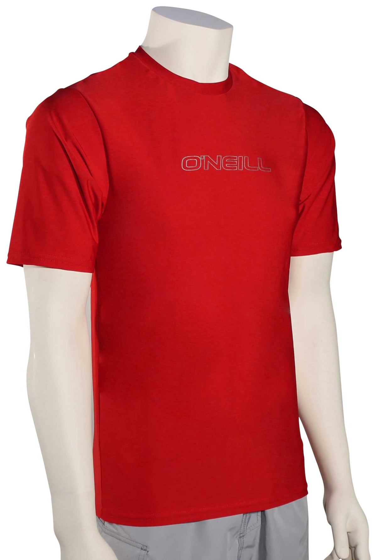 O'Neill Basic Skins SS Surf Shirt - Red