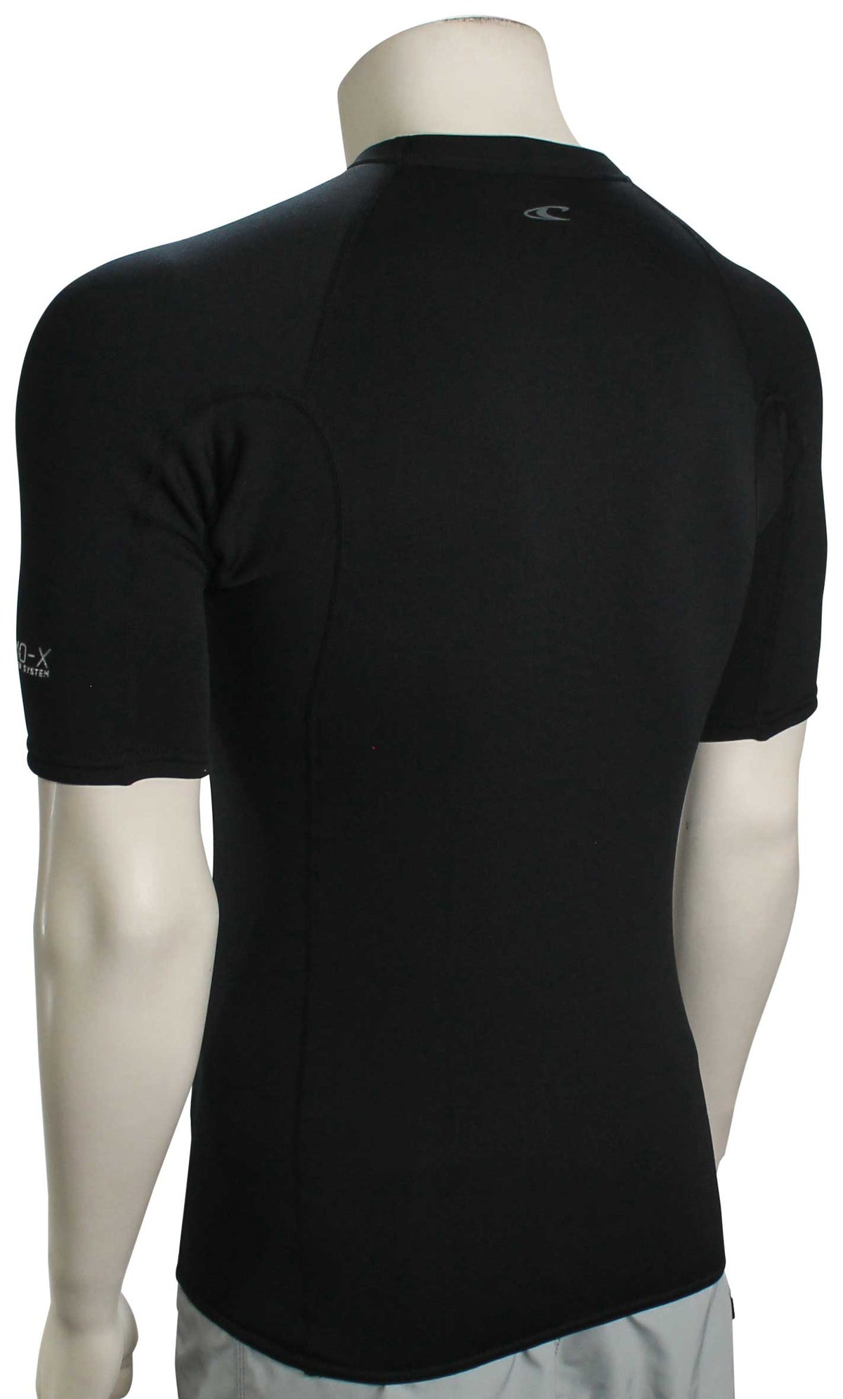 O'Neill Thermo-X SS Rash Guard - Black – back view