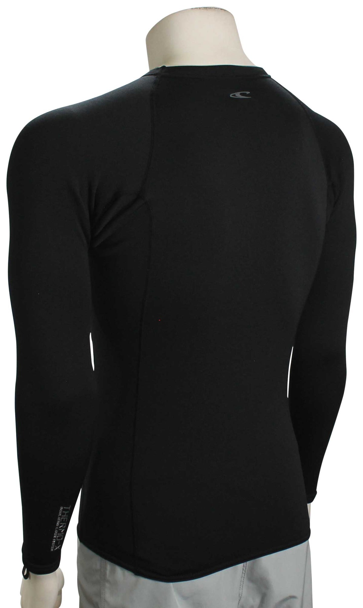 O'Neill Thermo-X LS Rash Guard - Black – back view