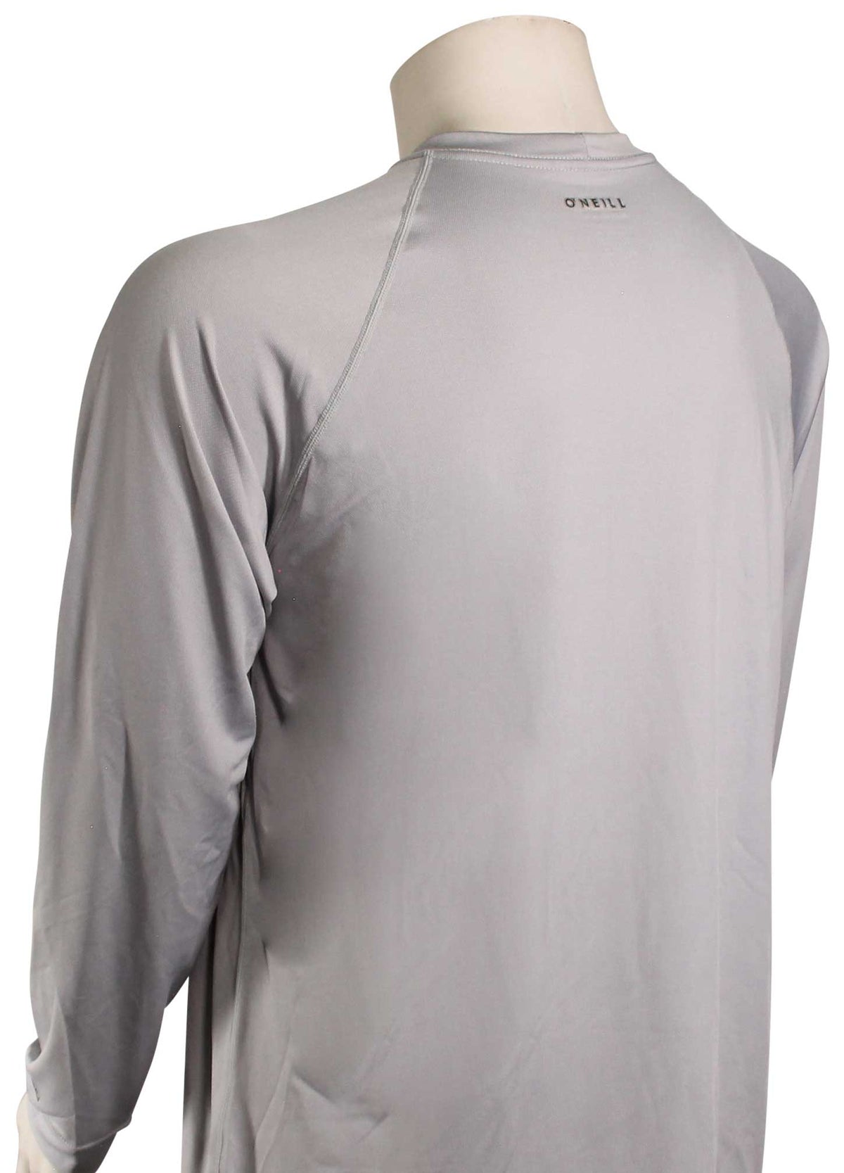 O'Neill 24-7 Traveler LS Surf Shirt - Cool Grey / Cool Grey – back view