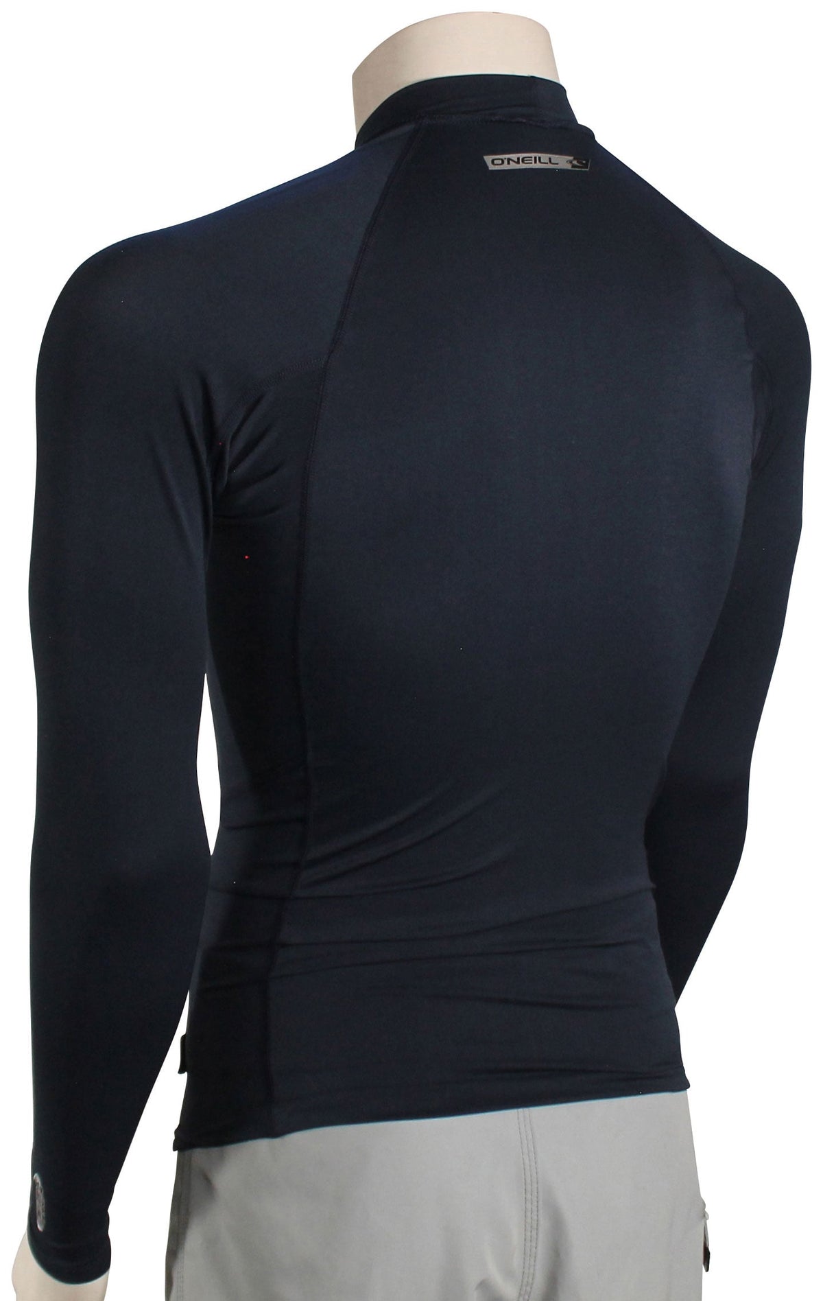 O'Neill Premium Skins LS Rash Guard - Slate / Slate / Slate – back view