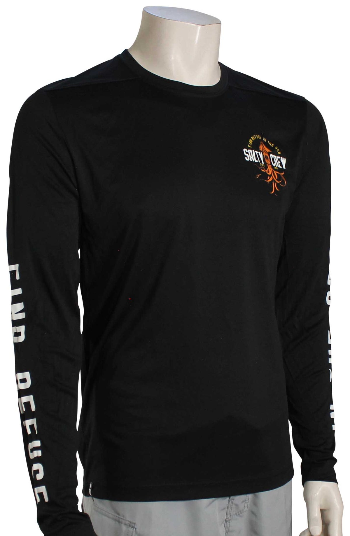 Salty Crew Colossal LS Surf Shirt - Black
