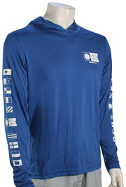 Salty Crew Alpha Hood Rashguard - Royal