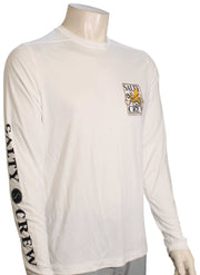 Salty Crew Ink Slinger LS Surf Shirt - White