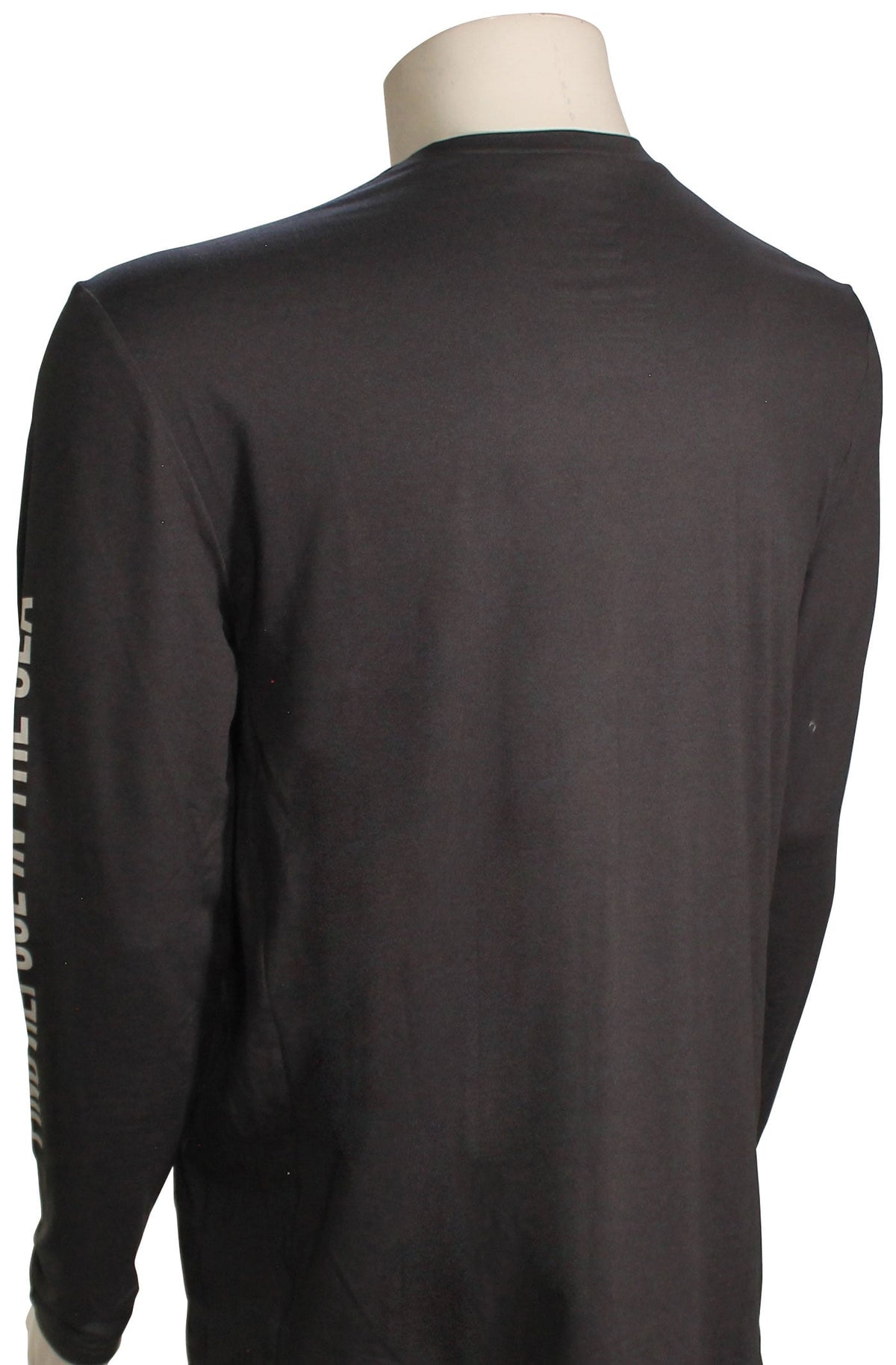 Salty Crew Alpha LS Surf Shirt - Black – back view
