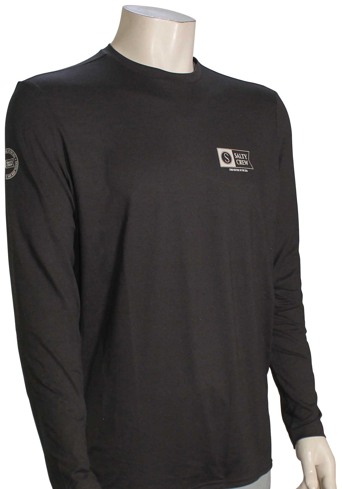 Salty Crew Thrill Seekers LS Surf Shirt - Black