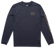 Salty Crew Call Sign LS Sun Shirt - Charcoal