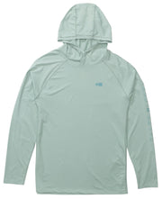 Salty Crew Apex Men's Long Sleeve Hooded Sun Shirt - Jade