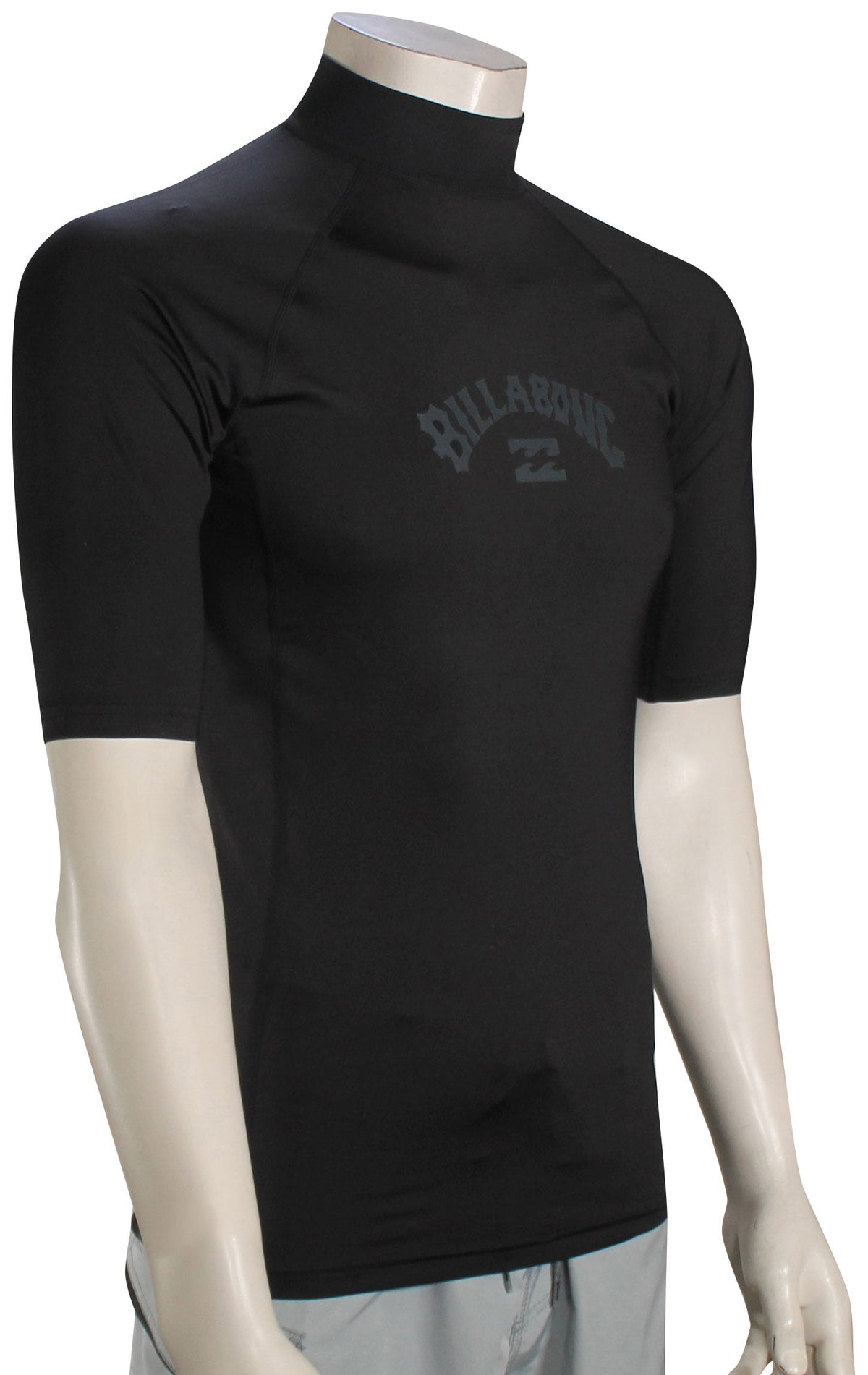 Billabong Arch Wave Performance Fit Rash Guard - Black