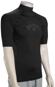 Billabong Arch Wave Performance Fit Rash Guard - Black