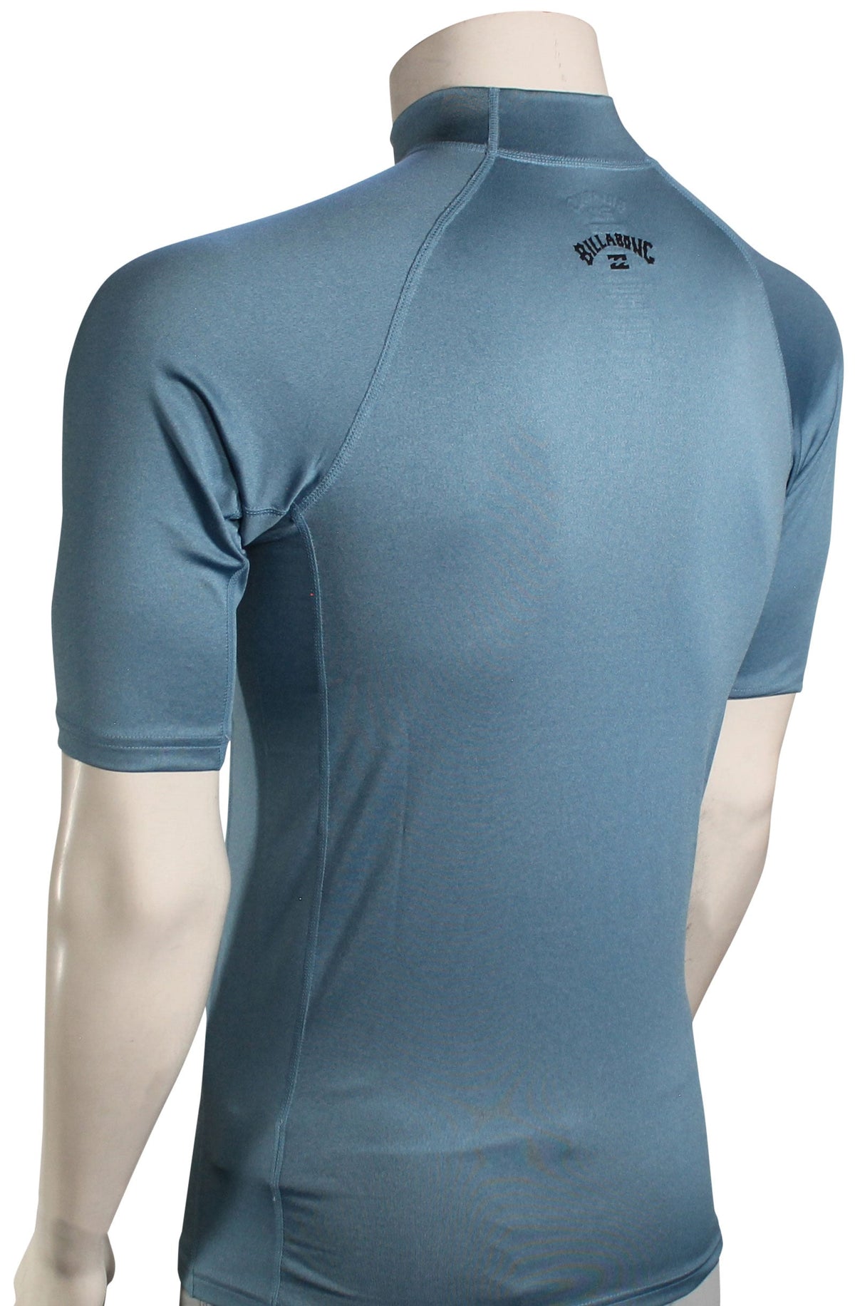 Billabong Arch Wave Performance Fit SS Rash Guard - Blue Heather – back view