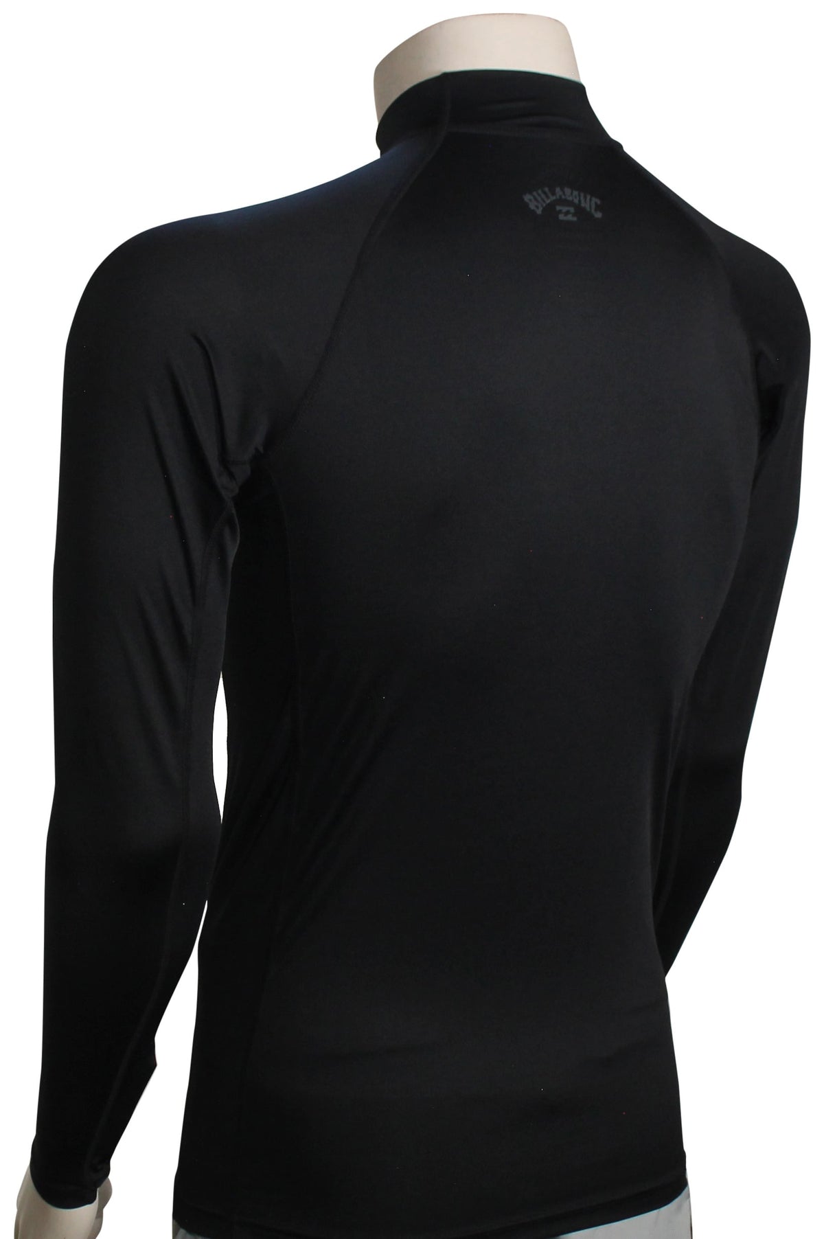 Billabong Arch Performance Fit LS Rash Guard - Black – back view