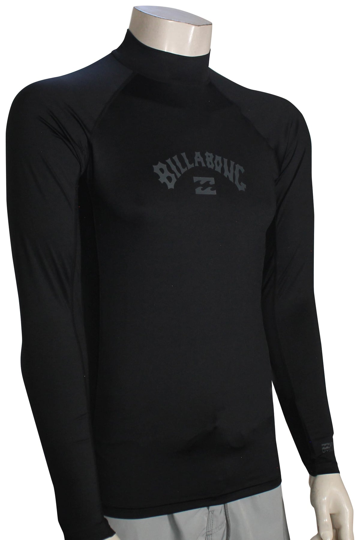 Billabong Arch Performance Fit LS Rash Guard - Black