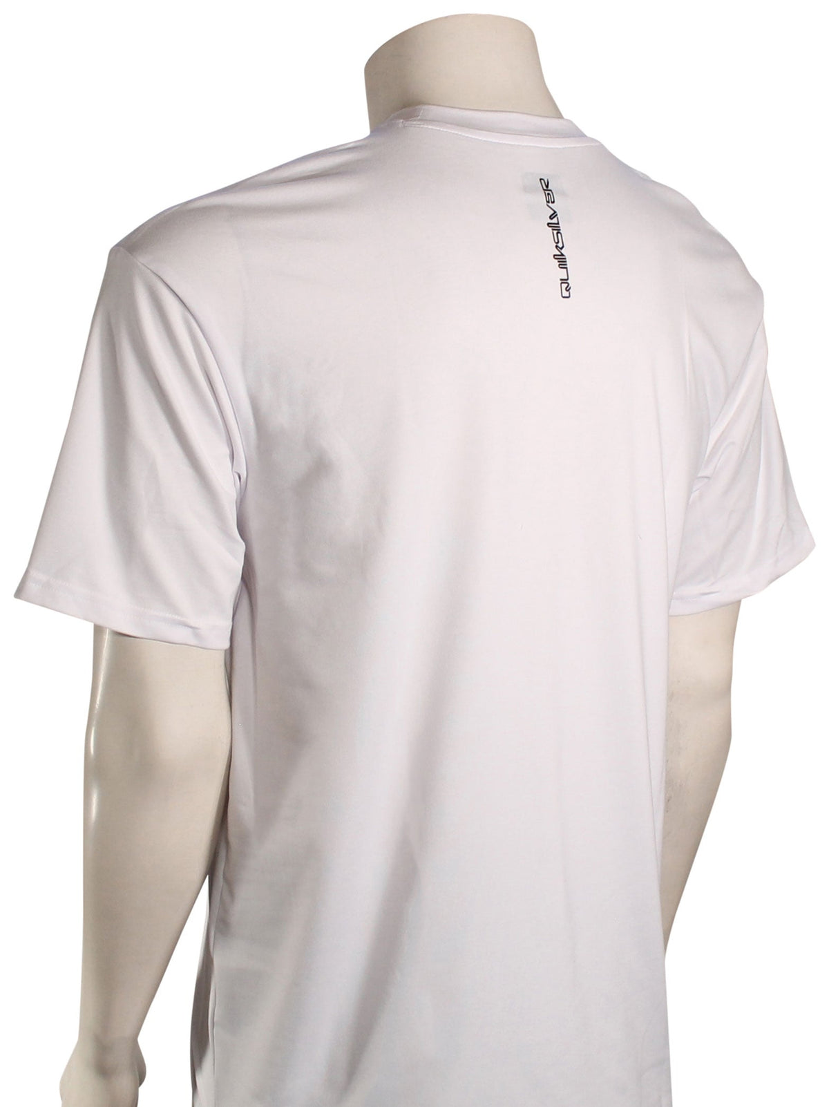 Quiksilver Everyday SS Surf Shirt - Original White – back view