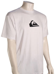 Quiksilver Everyday SS Surf Shirt - White / Black