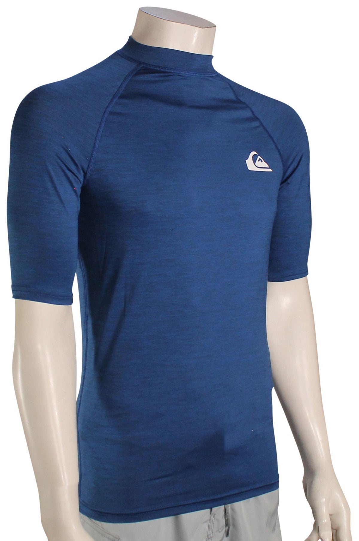 Quiksilver Everyday SS Rash Guard - Monaco Blue