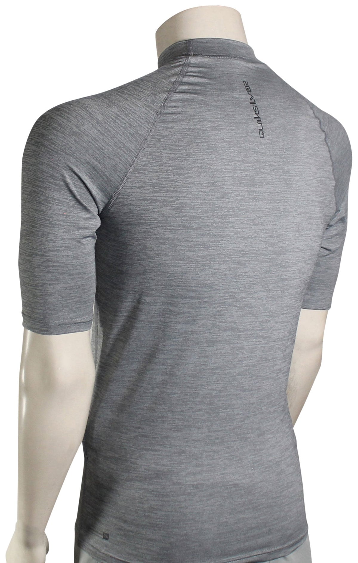 Quiksilver Everyday SS Rash Guard - Athletic Heather – back view