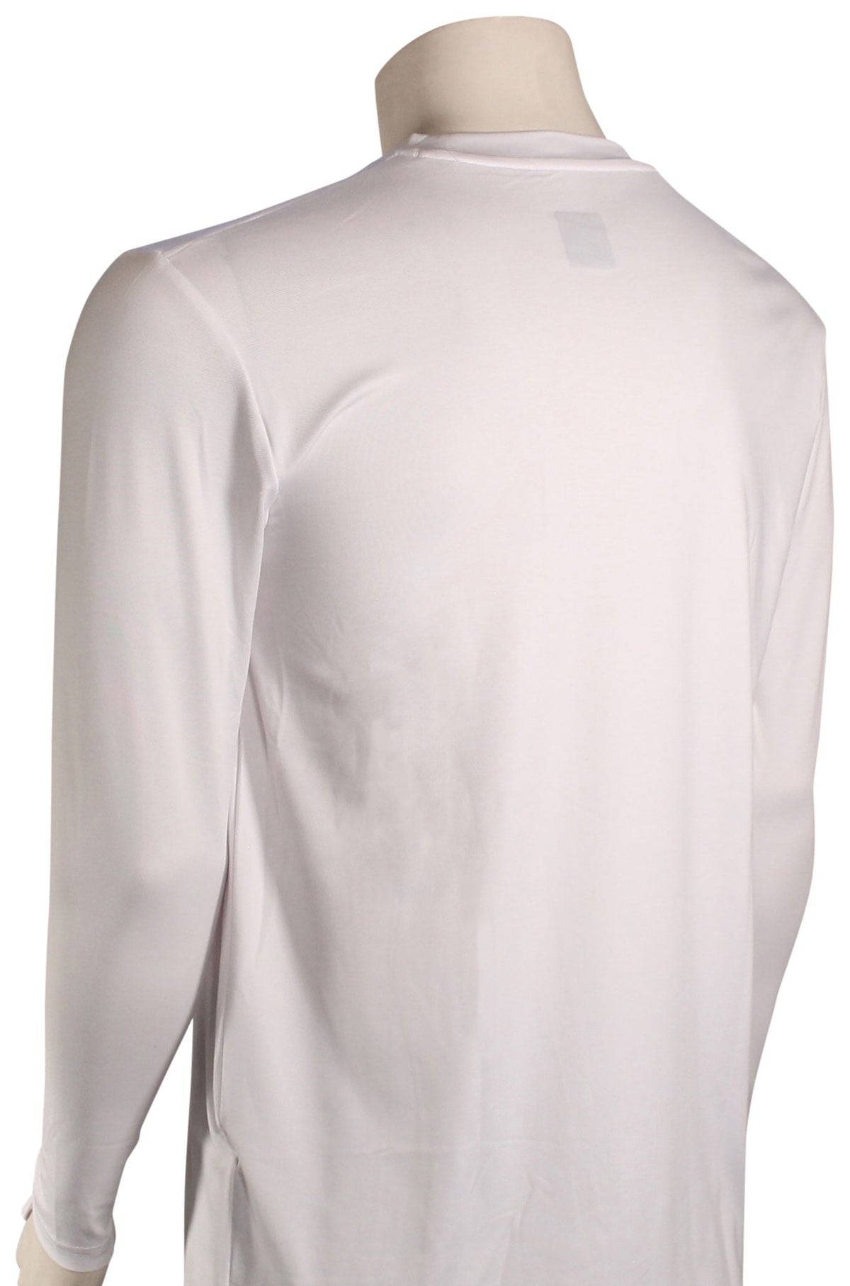 Quiksilver Everyday LS Surf Shirt - White / Black – back view