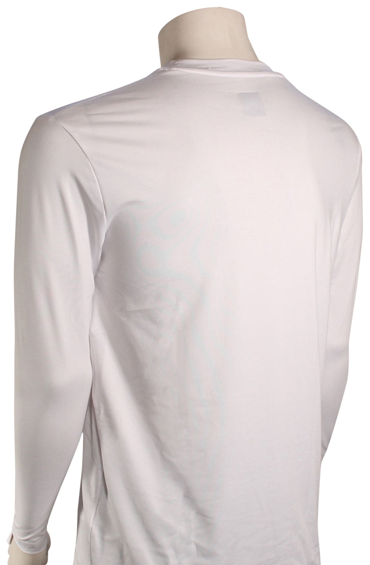 Quiksilver Everyday LS Surf Shirt - Original White – back view