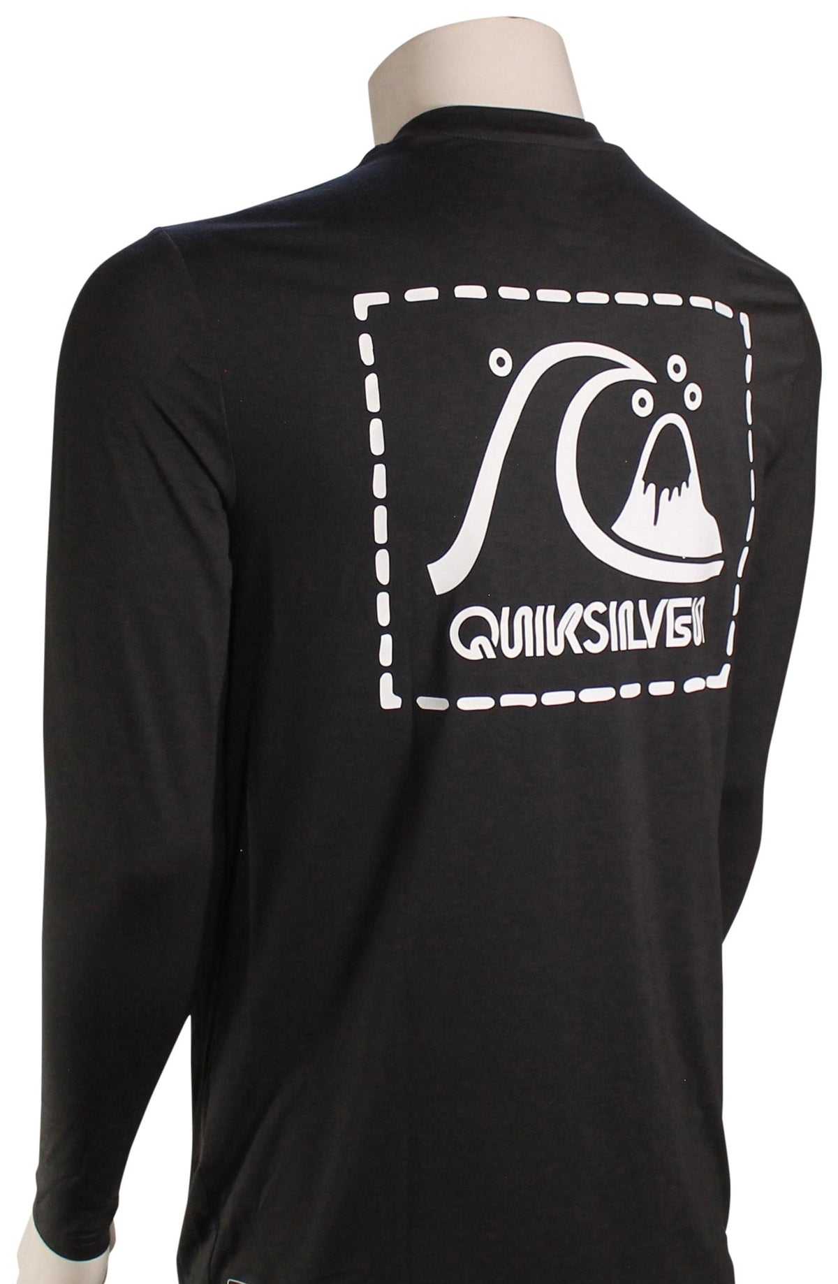 Quiksilver DNA LS Surf Shirt - Tarmac – back view