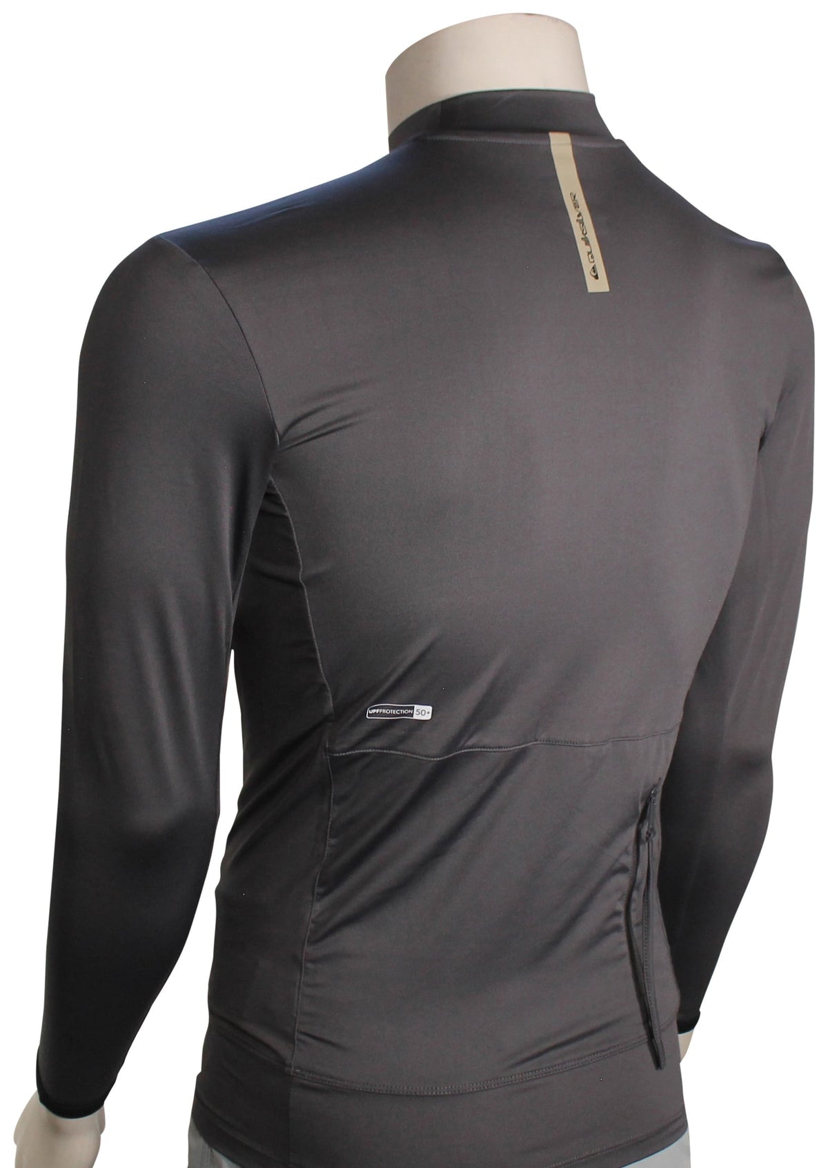 Quiksilver Highline LS Rash Guard - Iron Gate – back view