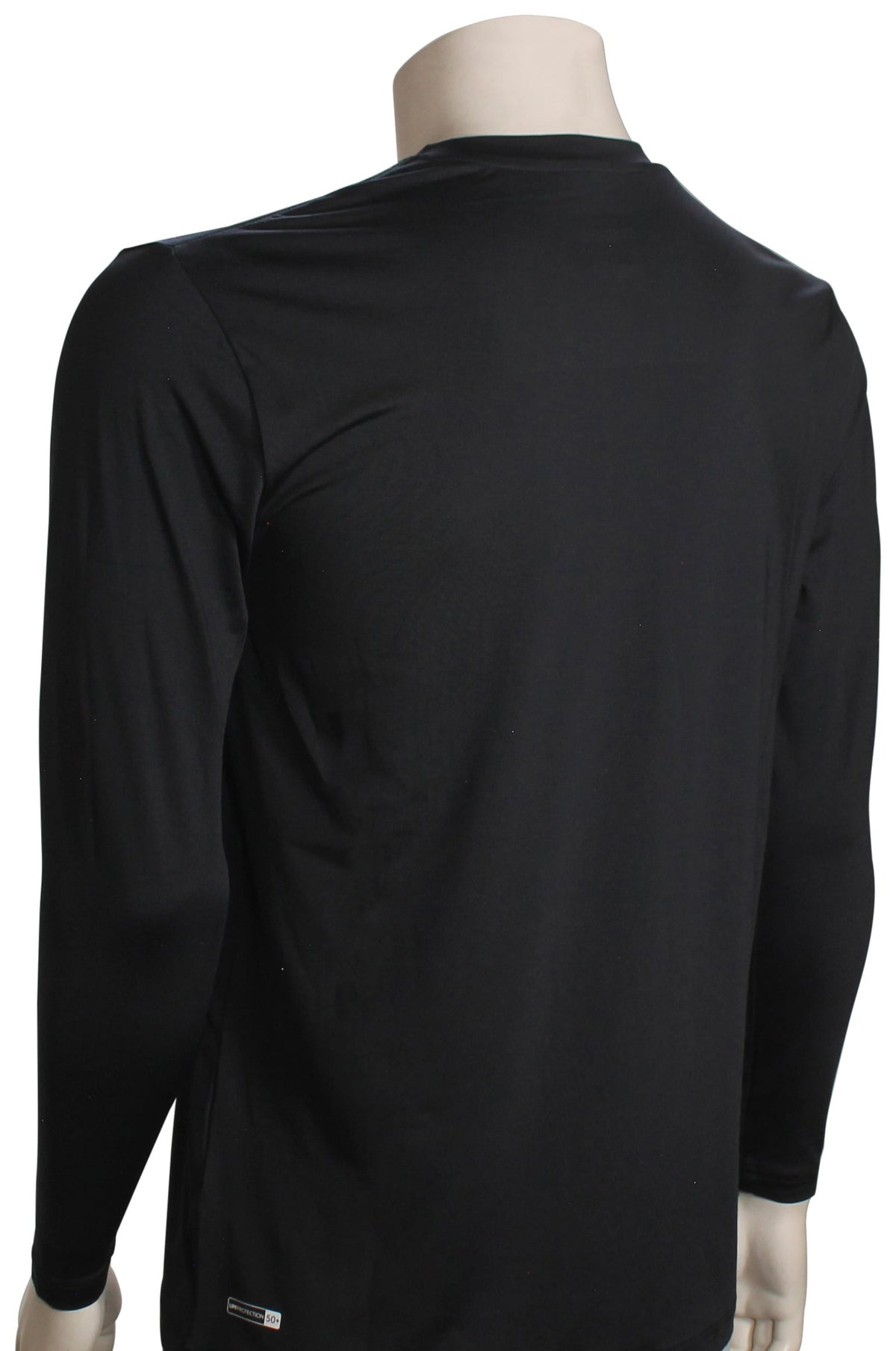 Quiksilver Hawaii LS Surf Shirt - Black – back view