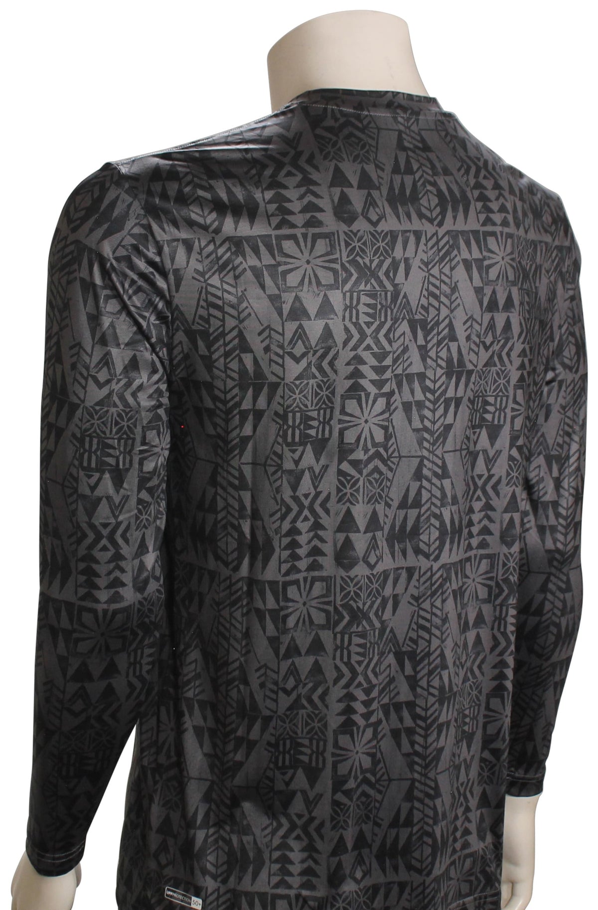 Quiksilver Hawaii LS Surf Shirt - Iron – back view