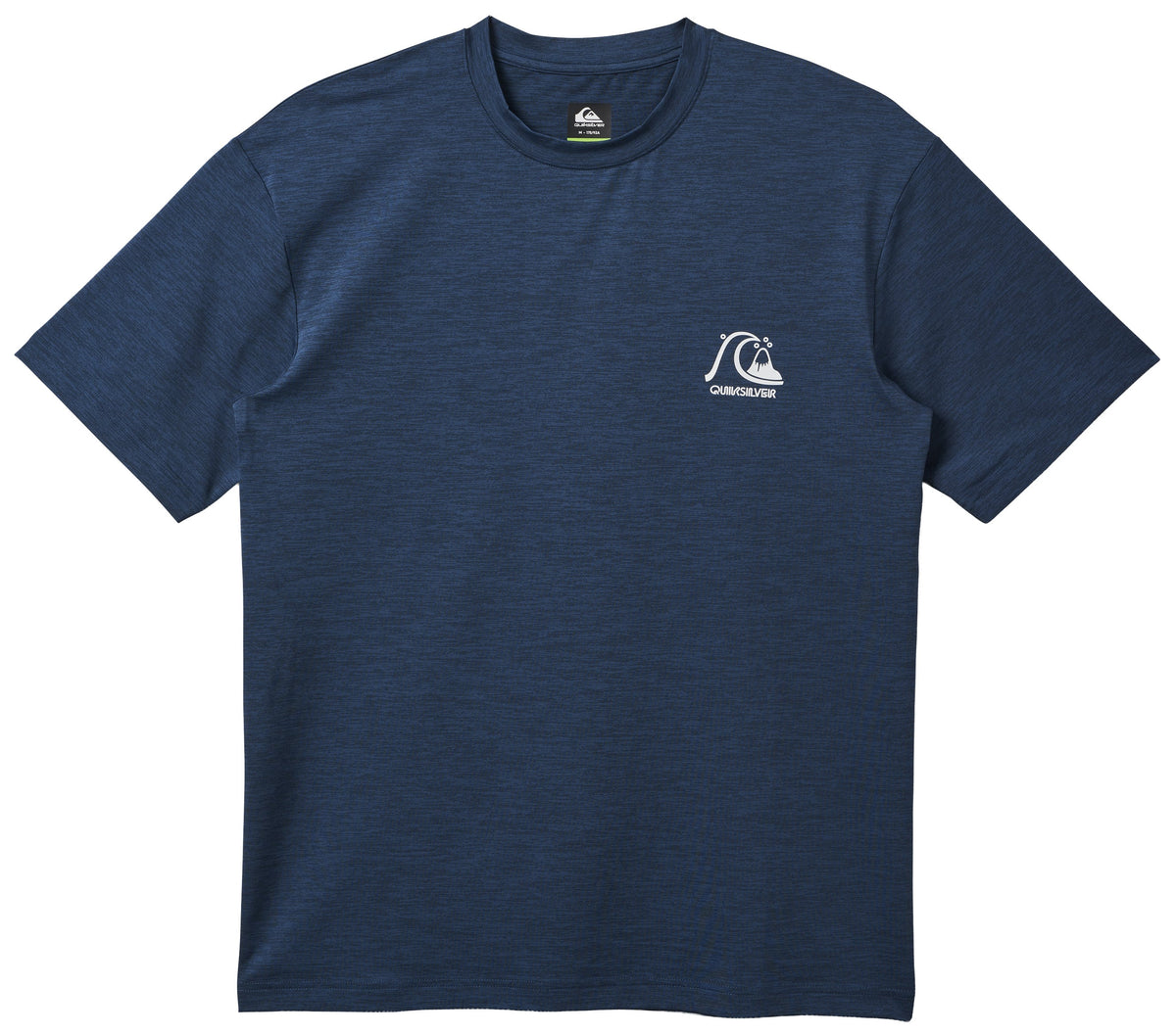 Quiksilver DNA Logo SS Surf Shirt - Navy Heather