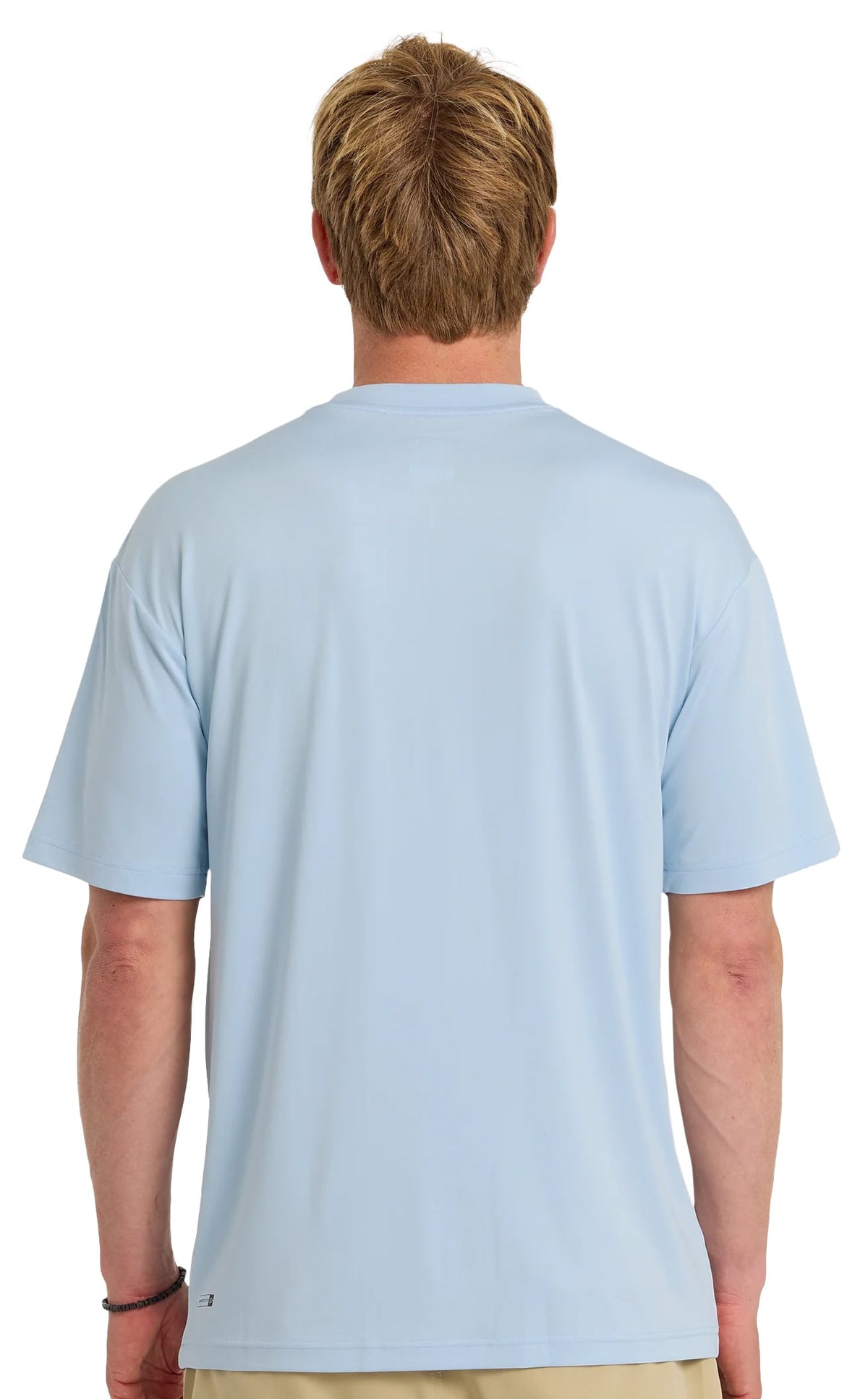 Quiksilver Everyday Men's Short Sleeve Surf Shirt - Skyway – back view
