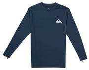 Quiksilver Everyday Long Sleeve Men's Surf Shirt - Dark Denim