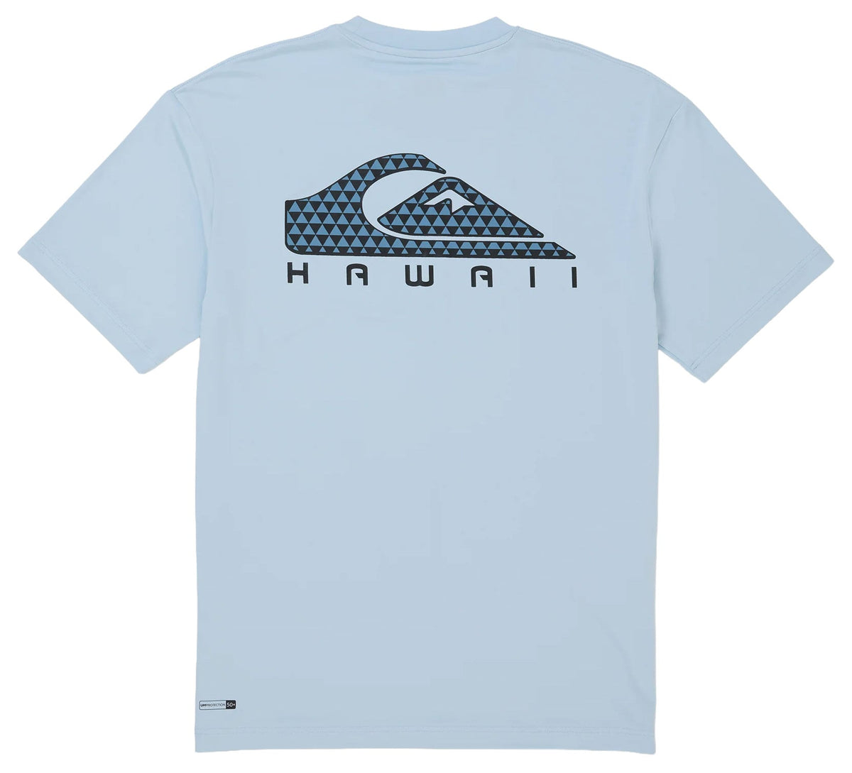 Quiksilver Hawaii Everyday Men's Short Sleeve Surf Shirt - Skyway – back view