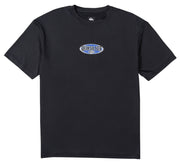 Quiksilver Direct Graphic UPF 50 Men's Short Sleeve Surf Shirt - Black